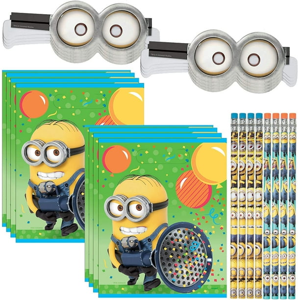 Despicable Me Minions Pencils 12 ct pack Party Favors School Supplies Despicable Me Minions Pencils 12 ct pack Party Favors School Supplies